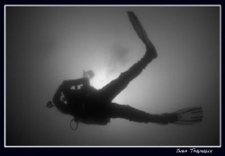 My friend Pili, Lake shot. by Sven Tramaux 